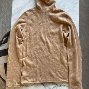 J. Crew women’s Camel Turtleneck Sweater